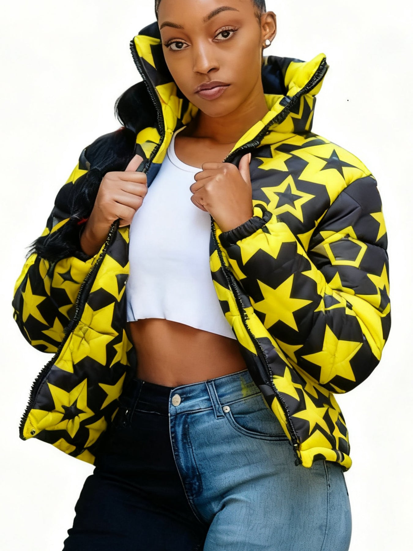 Women's Minimal Short Warm Jacket