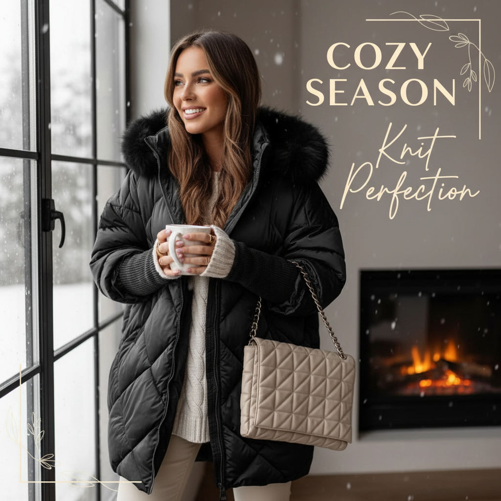 Winter Hooded Cardigan Coat