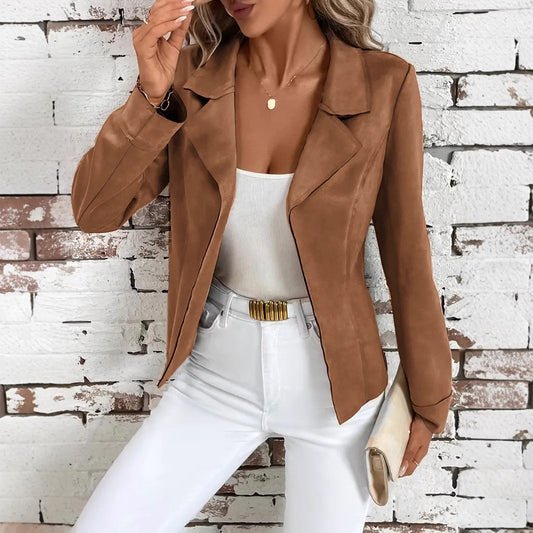 Elegant Slim-Fit Women's Cardigan Jacket