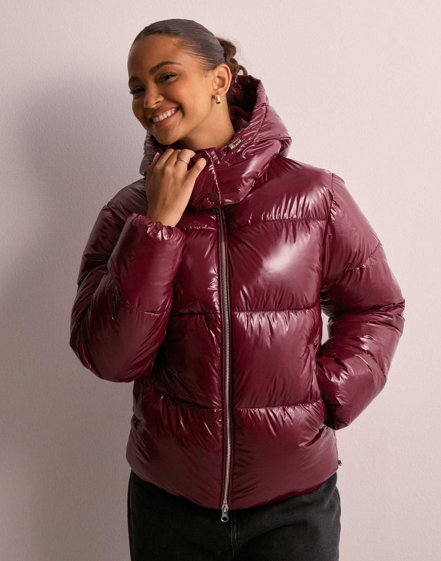 Women's Hooded Cotton Padded Jacket Casual