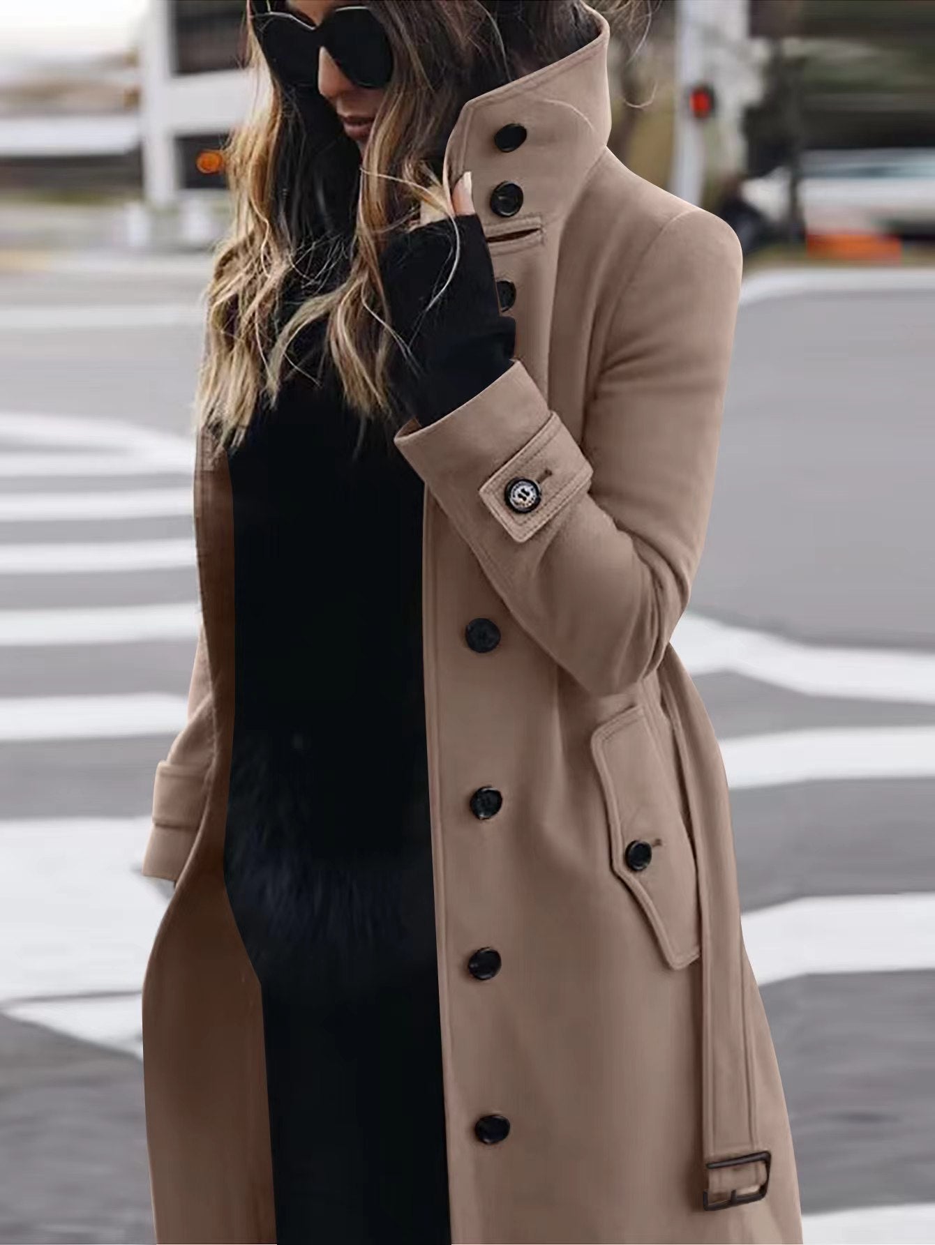 Autumn Winter New Woolen Coat – Minimal Elegance | The Simple Co – Practical cottage, minimalist style, quiet luxury aesthetic, modern essential – The Simple Co.