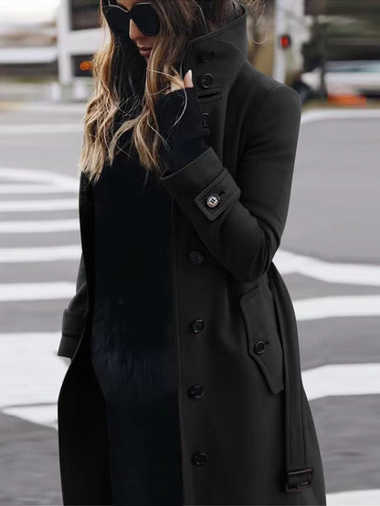 Autumn Winter New Woolen Coat – Minimal Elegance | The Simple Co – Practical cottage, minimalist style, quiet luxury aesthetic, modern essential – The Simple Co.