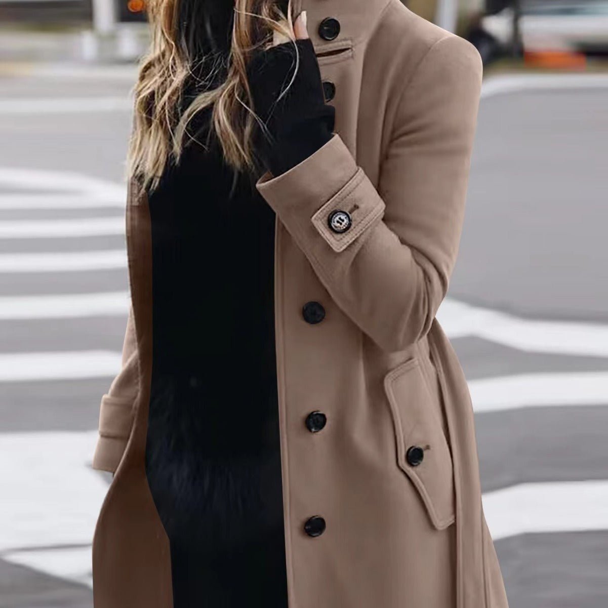 Autumn Winter New Woolen Coat – Minimal Elegance | The Simple Co – Practical cottage, minimalist style, quiet luxury aesthetic, modern essential – The Simple Co.