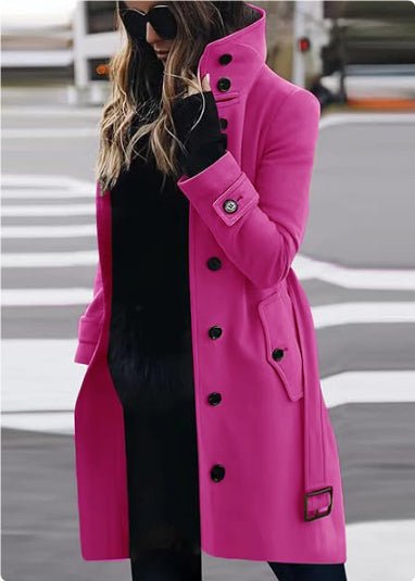 Autumn Winter New Woolen Coat – Minimal Elegance | The Simple Co – Practical cottage, minimalist style, quiet luxury aesthetic, modern essential – The Simple Co.