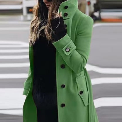 Autumn Winter New Woolen Coat – Minimal Elegance | The Simple Co – Practical cottage, minimalist style, quiet luxury aesthetic, modern essential – The Simple Co.