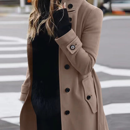 Autumn Winter New Woolen Coat – Minimal Elegance | The Simple Co – Practical cottage, minimalist style, quiet luxury aesthetic, modern essential – The Simple Co.