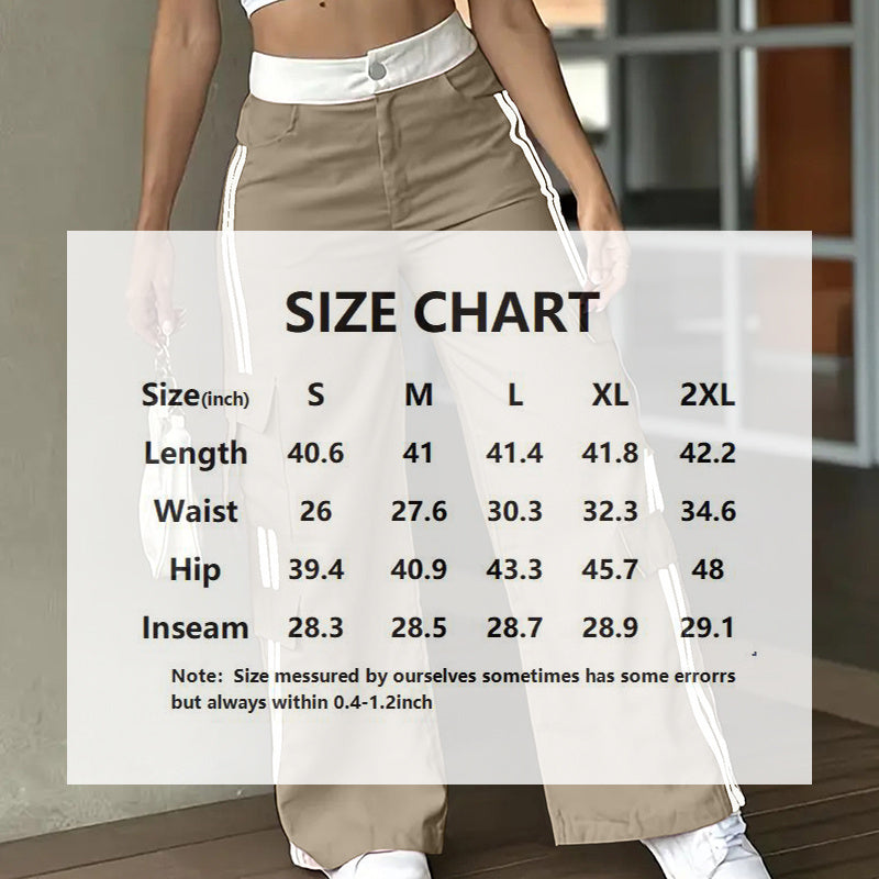 Women's Striped Straight Leg Pants