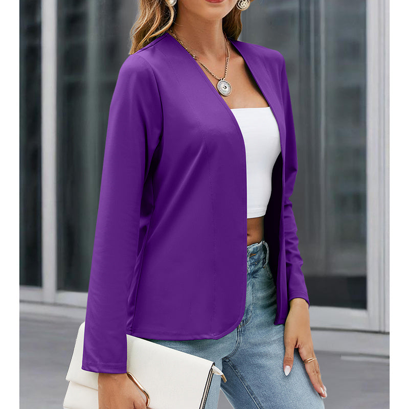 Plus Size Minimal Blazer