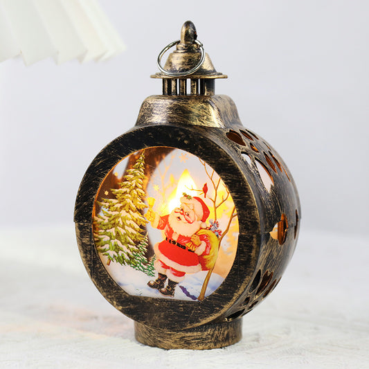 Christmas Night Lamp Desktop Decoration Vintage