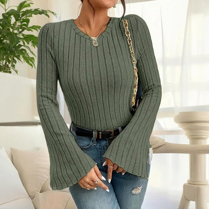 Bell Sleeve T-Shirt – Minimal Elegance | The Simple Co – Practical cottage, minimalist style, quiet luxury aesthetic, modern essential – The Simple Co.