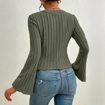 Bell Sleeve T-Shirt – Minimal Elegance | The Simple Co – Practical cottage, minimalist style, quiet luxury aesthetic, modern essential – The Simple Co.