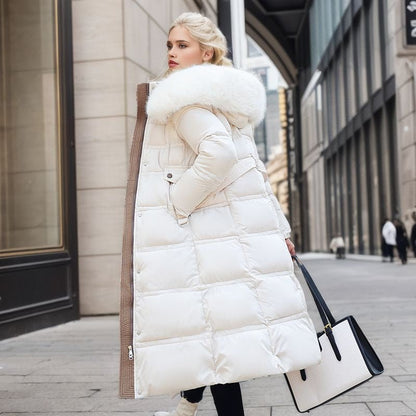 Belted Winter Coat with Fur – Minimal Elegance | The Simple Co – Apparel & Accessories > Clothing > Outerwear > Coats & Jackets, minimalist style, quiet luxury aesthetic, modern essential – The Simple Co.