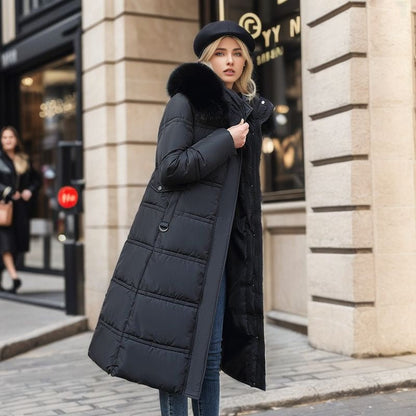 Belted Winter Coat with Fur – Minimal Elegance | The Simple Co – Apparel & Accessories > Clothing > Outerwear > Coats & Jackets, minimalist style, quiet luxury aesthetic, modern essential – The Simple Co.
