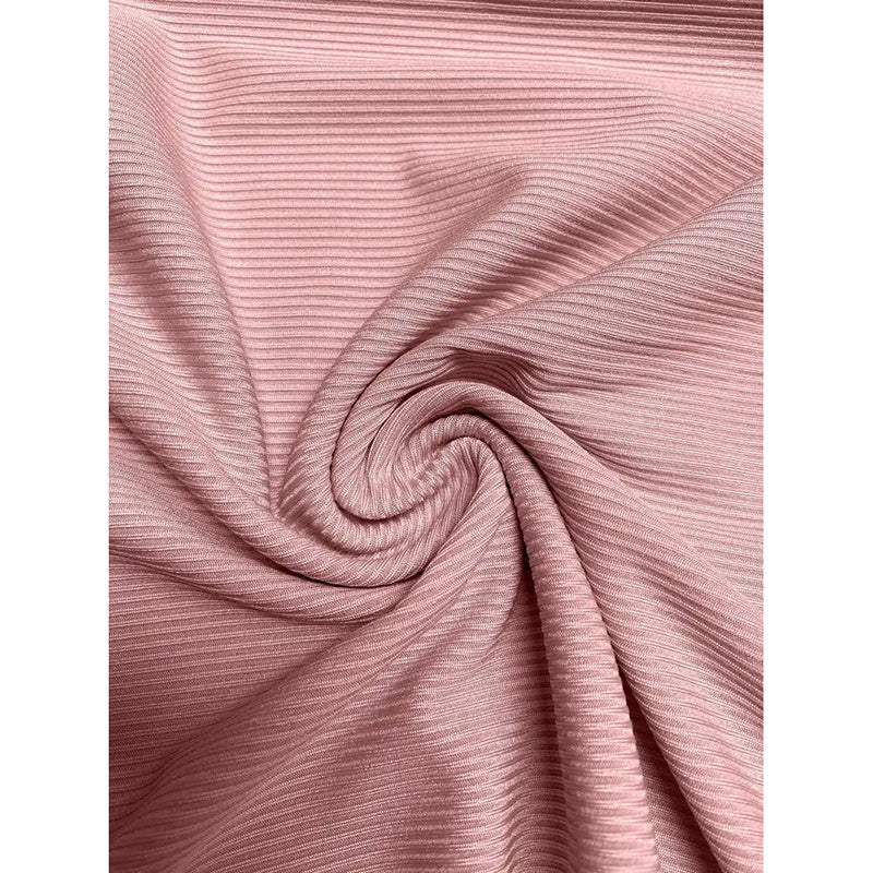 Womens Long Sleeves Ribbed Knit Tunic