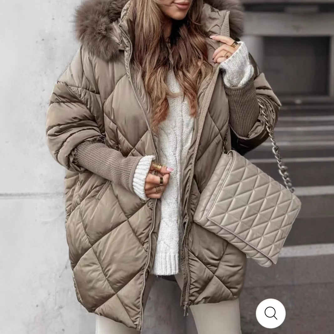 Winter Hooded Cardigan Coat