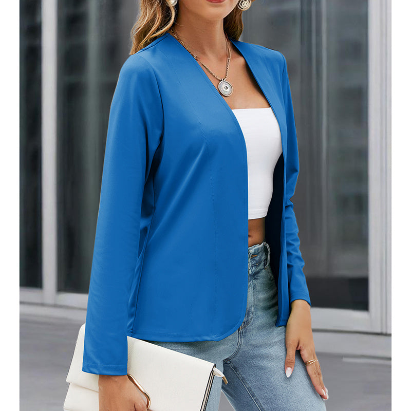 Plus Size Minimal Blazer