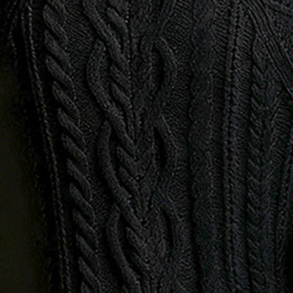 Cable Knit Sweater with Lace – Minimal Elegance | The Simple Co – Practical cottage, minimalist style, quiet luxury aesthetic, modern essential – The Simple Co.