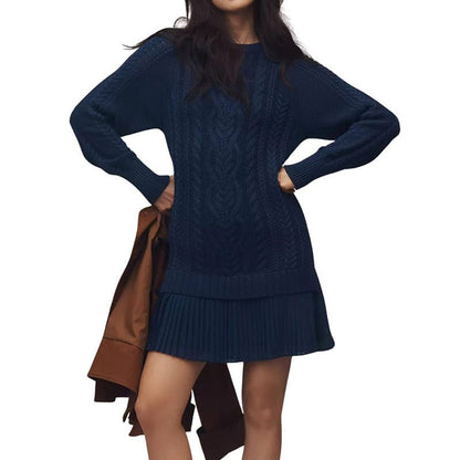 Cable Knit Sweater with Lace – Minimal Elegance | The Simple Co – Practical cottage, minimalist style, quiet luxury aesthetic, modern essential – The Simple Co.