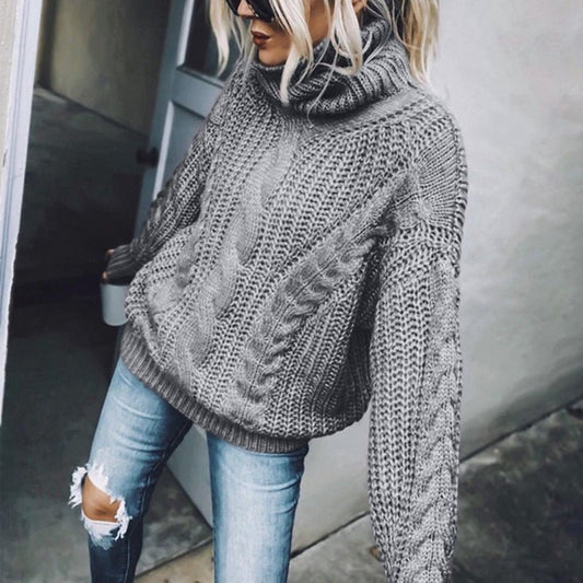 Cable Knit Turtleneck Sweater - 2026 Winter Collection Classic Knitwear – Minimal Elegance | The Simple Co – Practical cottage, minimalist style, quiet luxury aesthetic, modern essential – The Simple Co.