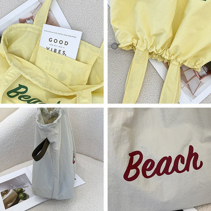 Canvas Bag Large Capacity Shoulder – Minimal Elegance | The Simple Co – Practical cottage, minimalist style, quiet luxury aesthetic, modern essential – The Simple Co.