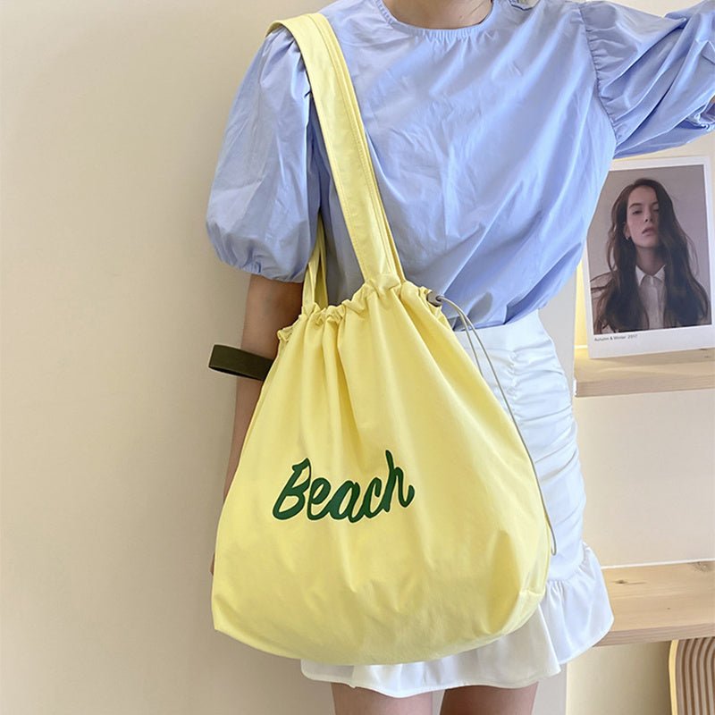 Canvas Bag Large Capacity Shoulder – Minimal Elegance | The Simple Co – Practical cottage, minimalist style, quiet luxury aesthetic, modern essential – The Simple Co.
