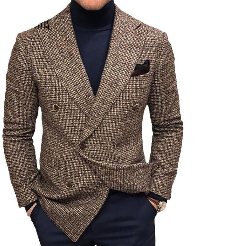 Casual Men's Loose And Simple Suit – Minimal Elegance | The Simple Co – Practical cottage, minimalist style, quiet luxury aesthetic, modern essential – The Simple Co.