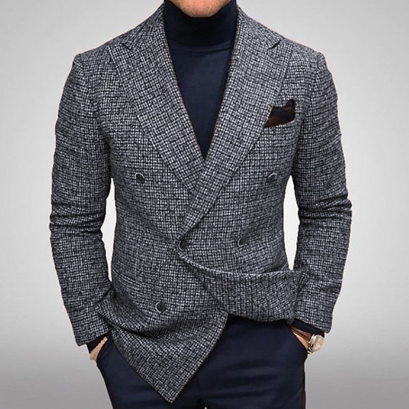 Casual Men's Loose And Simple Suit – Minimal Elegance | The Simple Co – Practical cottage, minimalist style, quiet luxury aesthetic, modern essential – The Simple Co.