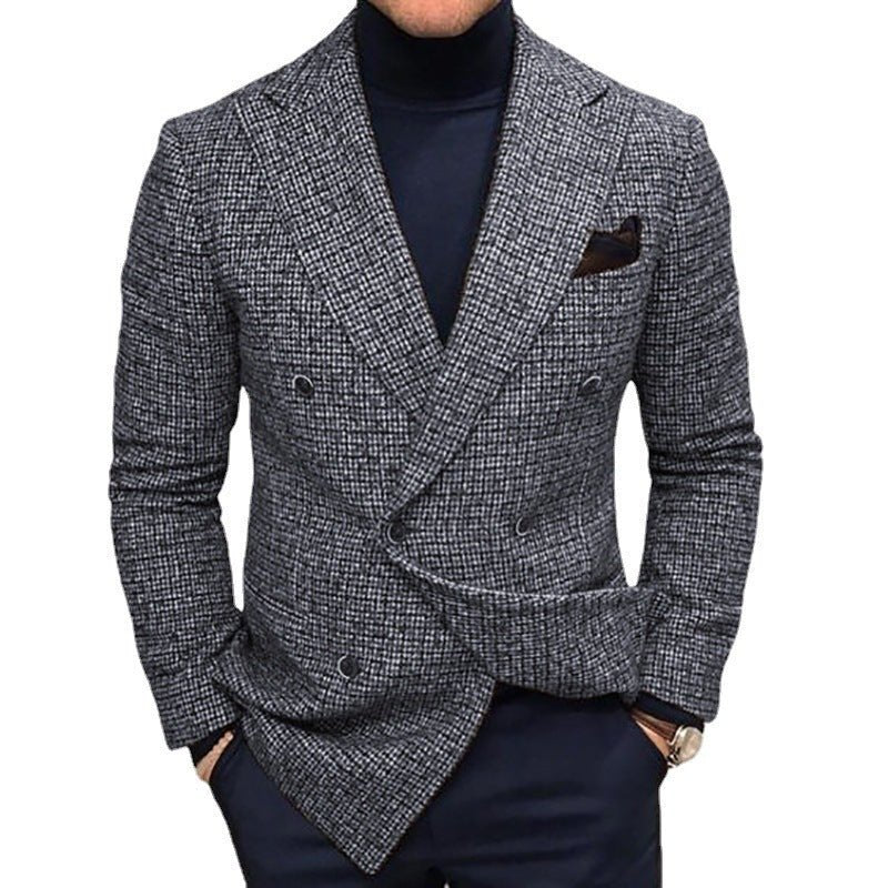 Casual Men's Loose And Simple Suit – Minimal Elegance | The Simple Co – Practical cottage, minimalist style, quiet luxury aesthetic, modern essential – The Simple Co.