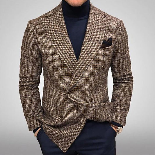 Casual Men's Loose And Simple Suit – Minimal Elegance | The Simple Co – Practical cottage, minimalist style, quiet luxury aesthetic, modern essential – The Simple Co.