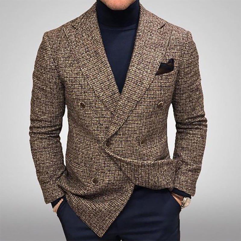 Casual Men's Loose And Simple Suit – Minimal Elegance | The Simple Co – Practical cottage, minimalist style, quiet luxury aesthetic, modern essential – The Simple Co.