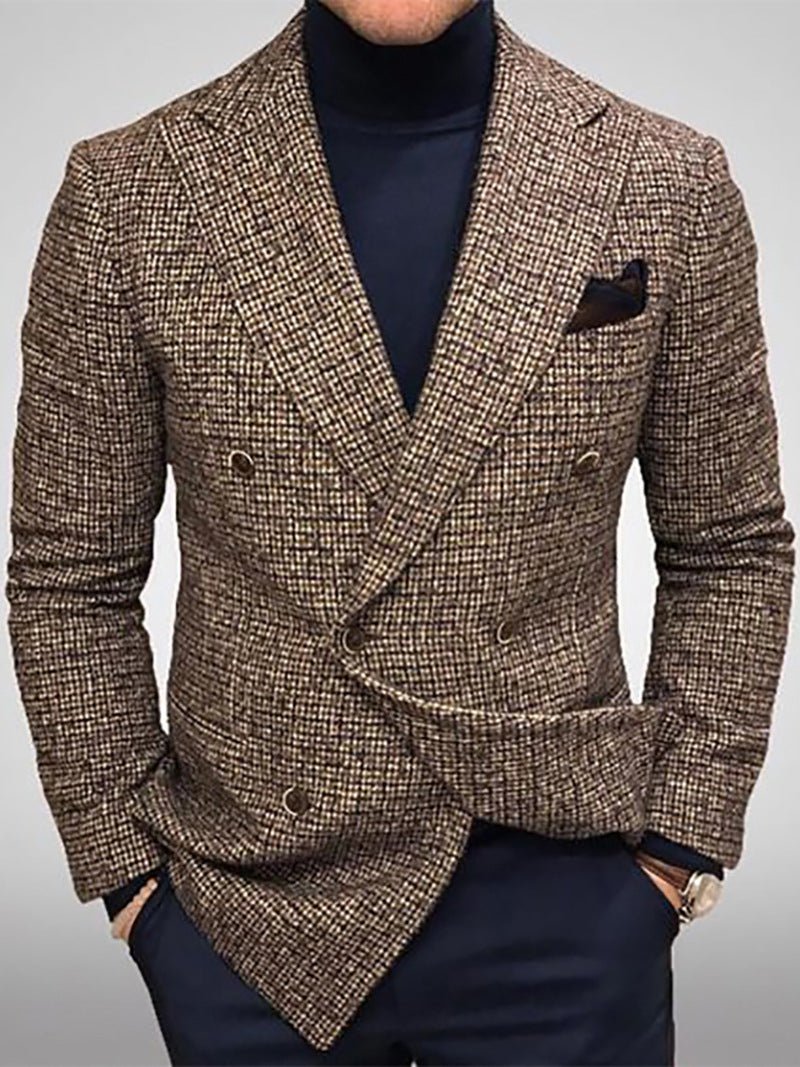 Casual Men's Loose And Simple Suit – Minimal Elegance | The Simple Co – Practical cottage, minimalist style, quiet luxury aesthetic, modern essential – The Simple Co.