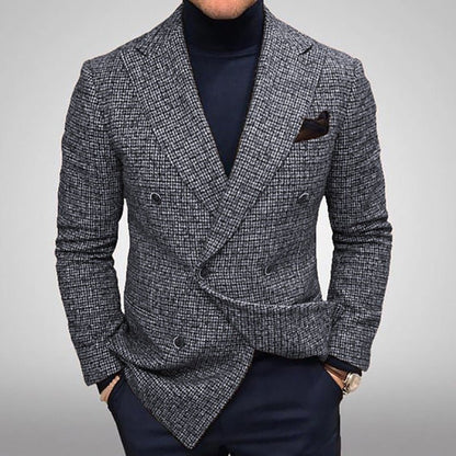 Casual Men's Loose And Simple Suit – Minimal Elegance | The Simple Co – Practical cottage, minimalist style, quiet luxury aesthetic, modern essential – The Simple Co.
