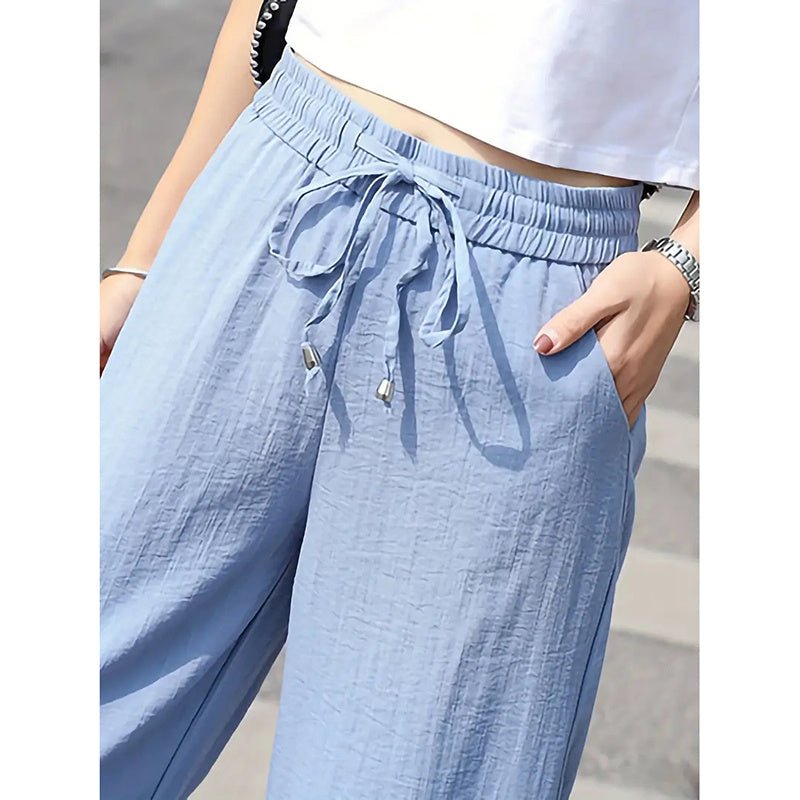 Casual Wide Leg Pants – Minimal Elegance | The Simple Co – Practical cottage, minimalist style, quiet luxury aesthetic, modern essential – The Simple Co.