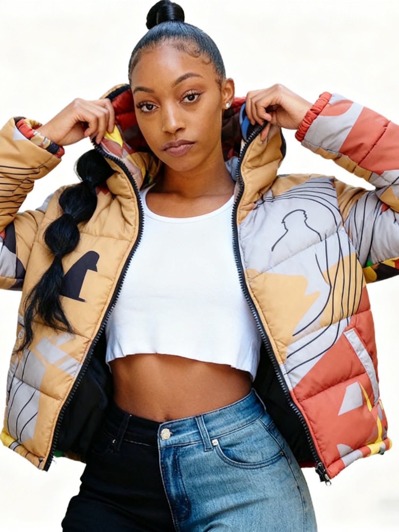 Women's Minimal Short Warm Jacket