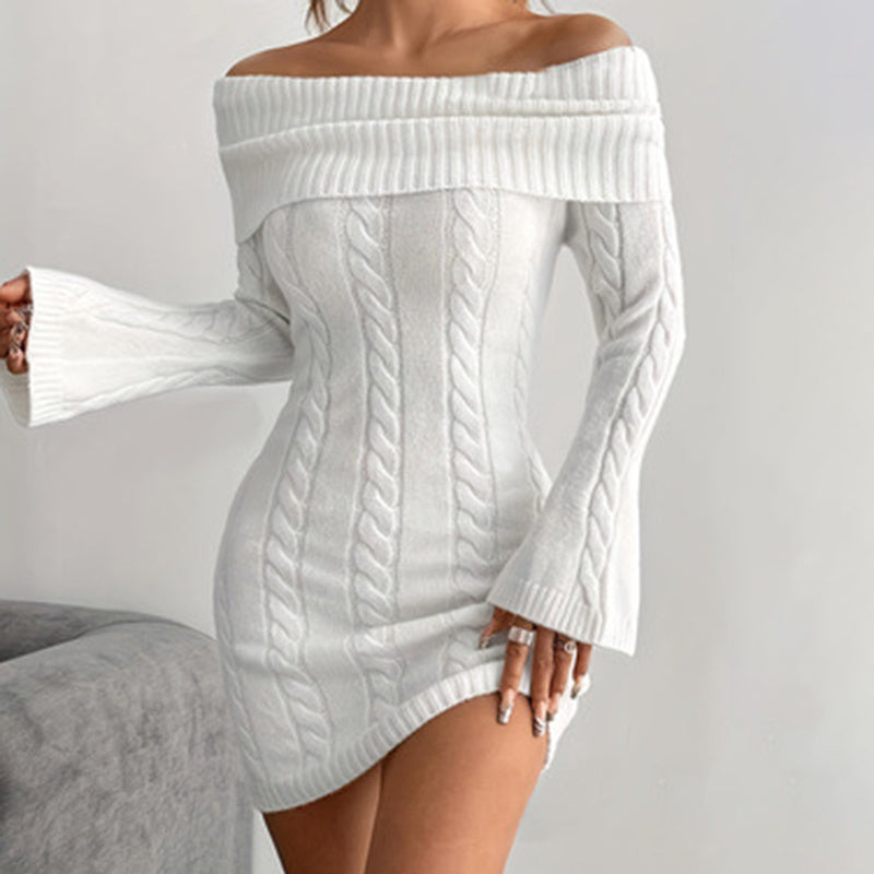 Women's Off Shoulder Bodycon Dress