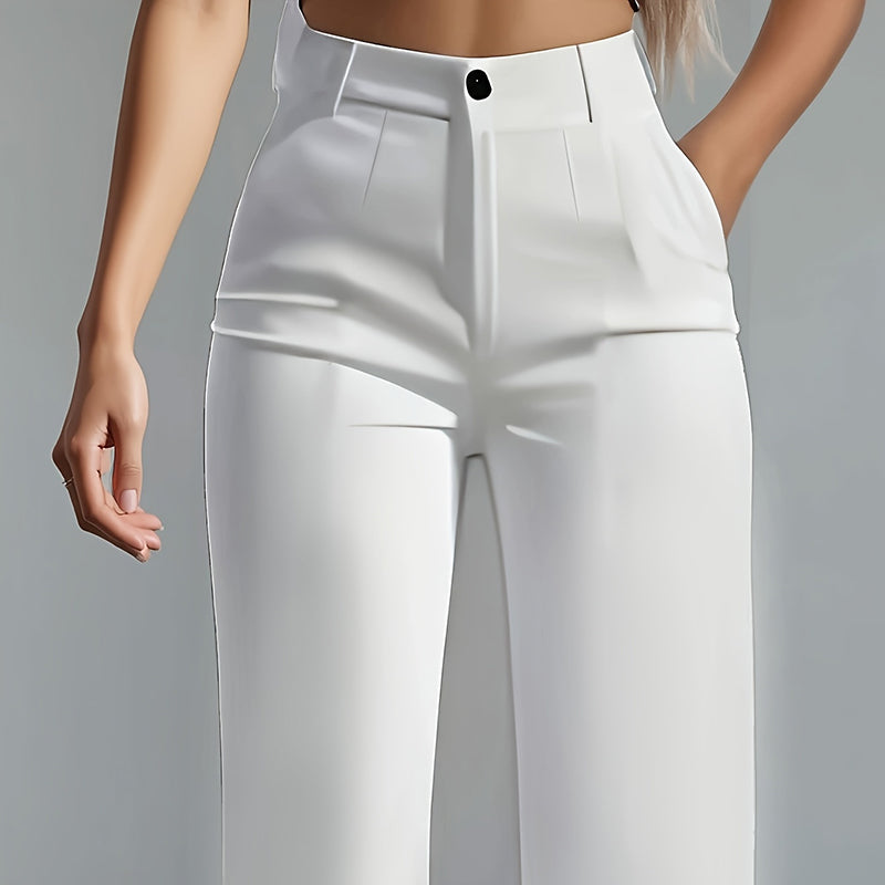 Women's High-Waisted Wide Leg Pants