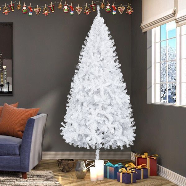 Minimal 7ft White Christmas Tree