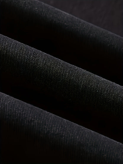 Classic Black Denim Jeans - Men's Versatile Straight Fit – Minimal Elegance | The Simple Co – Men’s Bottoms, minimalist style, quiet luxury aesthetic, modern essential – The Simple Co.