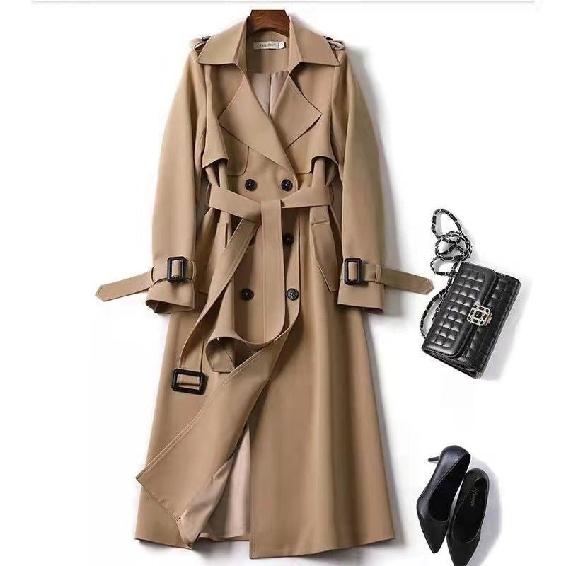 Classic Trench Coat, Solid Color – Minimal Elegance | The Simple Co – Practical cottage, minimalist style, quiet luxury aesthetic, modern essential – The Simple Co.