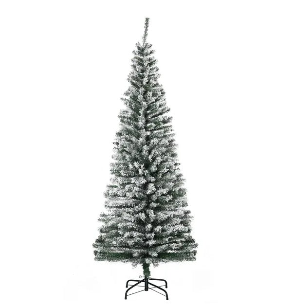 6ft Snow Flocked Artificial Christmas Tree