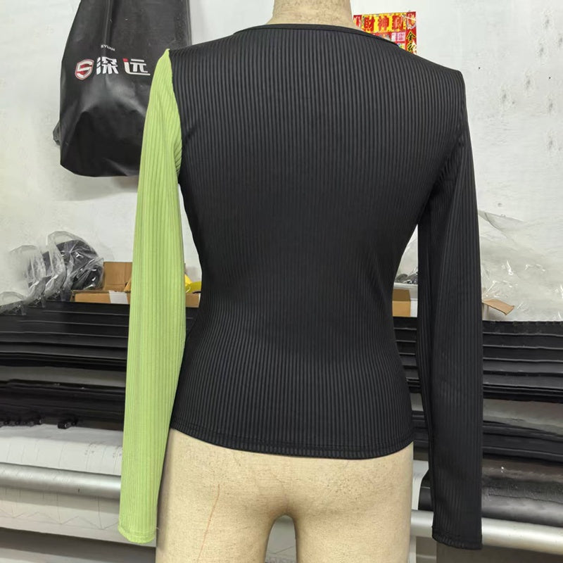 Women's V-Neck Cross Front Sweater