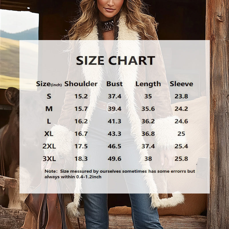 Women's Plush Fur Collar Coat