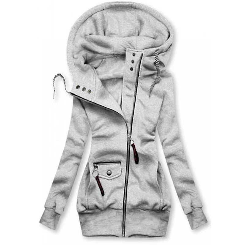 Women's Slim Fit Hooded Jacket