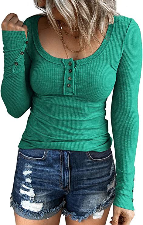 Elegant Button Vest V - Neck Long Sleeve Top - Slim Fit Layering Piece – Minimal Elegance | The Simple Co – Practical cottage, minimalist style, quiet luxury aesthetic, modern essential – The Simple Co.