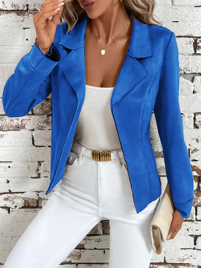 Elegant Slim - Fit Cardigan Jacket – Minimal Elegance | The Simple Co – Practical cottage, minimalist style, quiet luxury aesthetic, modern essential – The Simple Co.