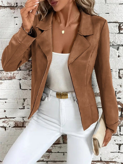 Elegant Slim - Fit Cardigan Jacket – Minimal Elegance | The Simple Co – Practical cottage, minimalist style, quiet luxury aesthetic, modern essential – The Simple Co.