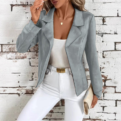 Elegant Slim - Fit Cardigan Jacket – Minimal Elegance | The Simple Co – Practical cottage, minimalist style, quiet luxury aesthetic, modern essential – The Simple Co.