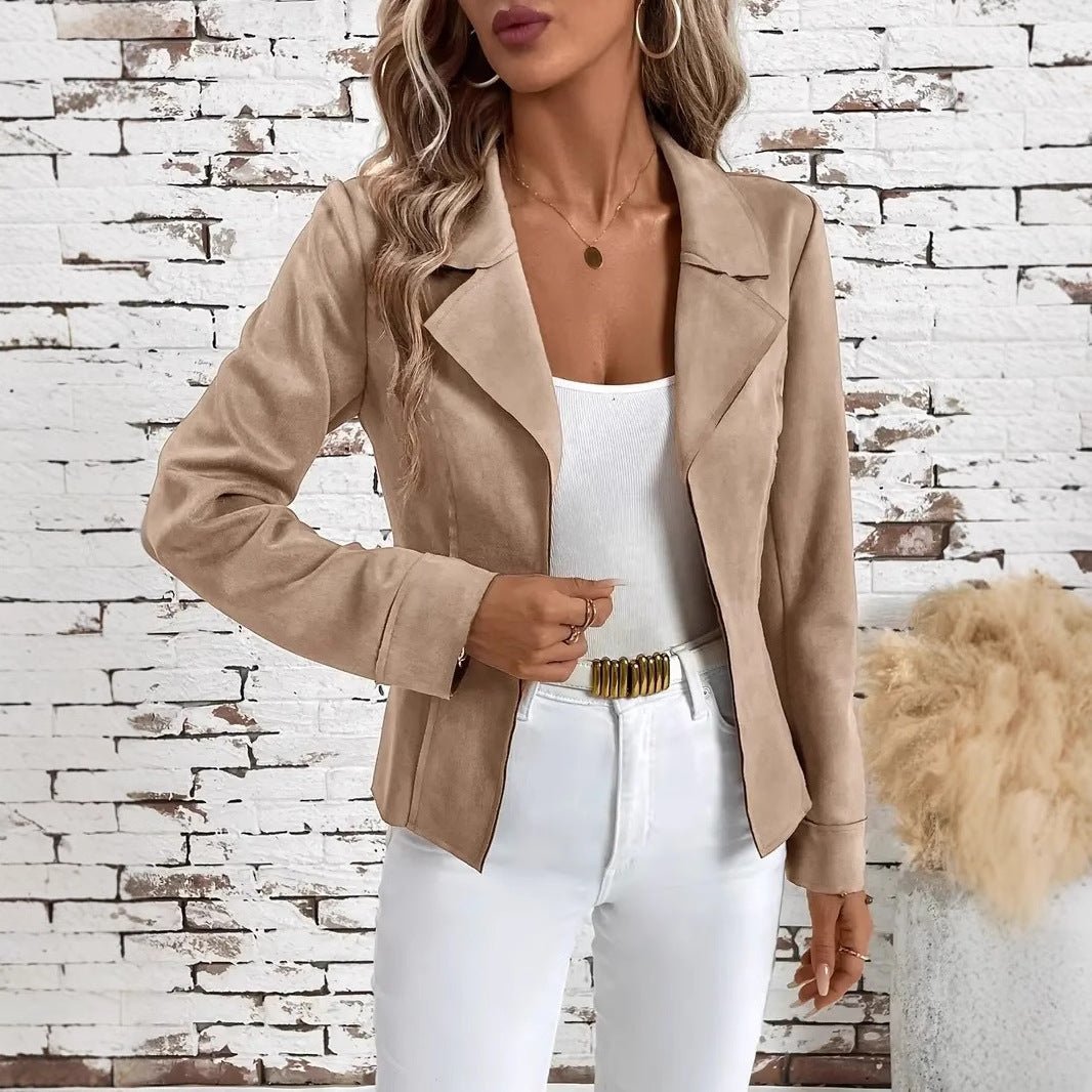 Elegant Slim - Fit Cardigan Jacket – Minimal Elegance | The Simple Co – Practical cottage, minimalist style, quiet luxury aesthetic, modern essential – The Simple Co.
