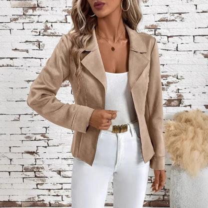 Elegant Slim - Fit Cardigan Jacket – Minimal Elegance | The Simple Co – Practical cottage, minimalist style, quiet luxury aesthetic, modern essential – The Simple Co.