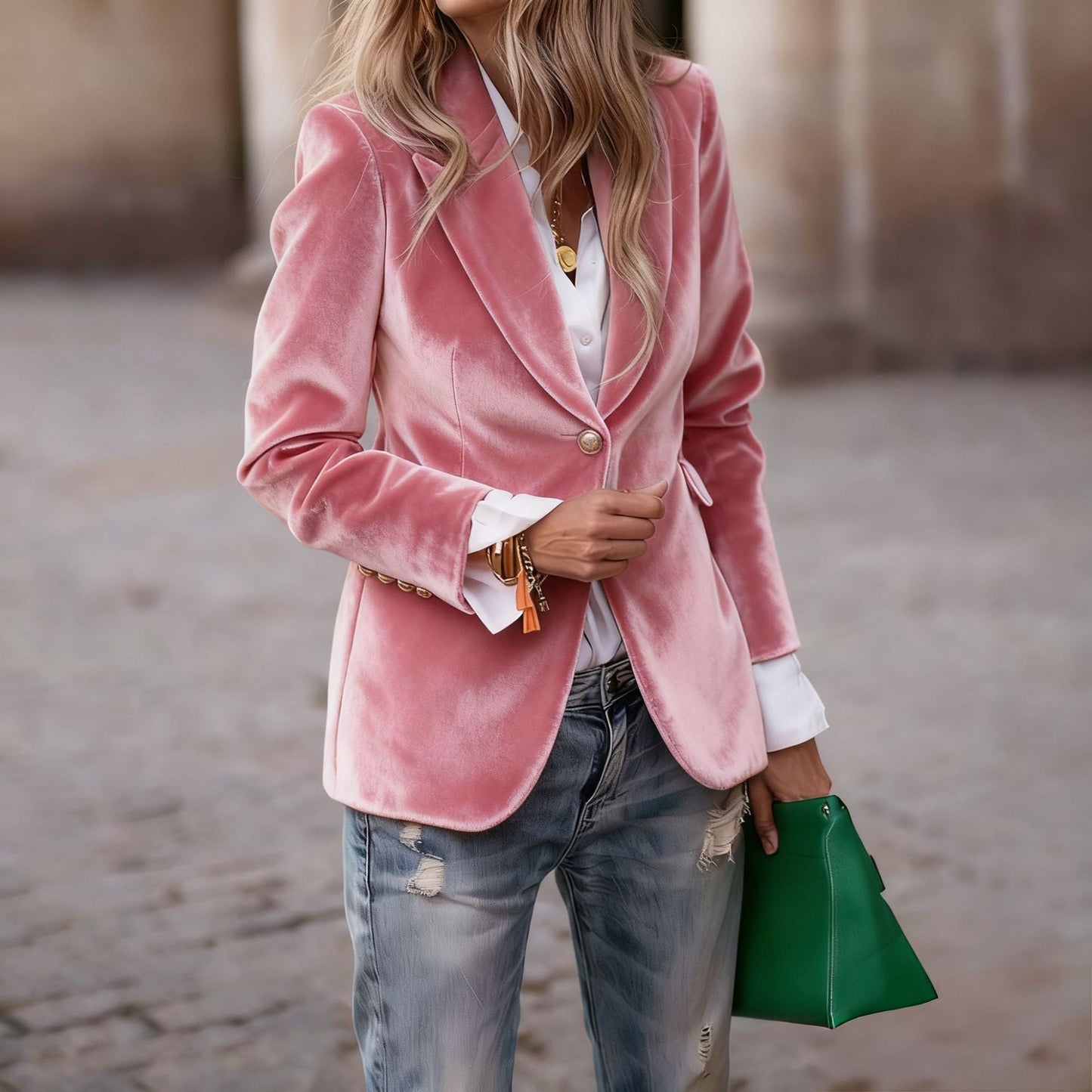 Elegant Solid Color Coat - 2026 Winter Collection Classic Outerwear – Minimal Elegance | The Simple Co – Outerwear, minimalist style, quiet luxury aesthetic, modern essential – The Simple Co.